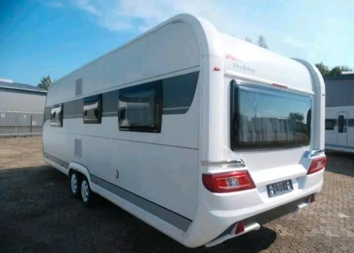 Luxus Wohnwagen Zur Vermietung Mit Ac, Markise, Wc Und Duschkabine Kemping *